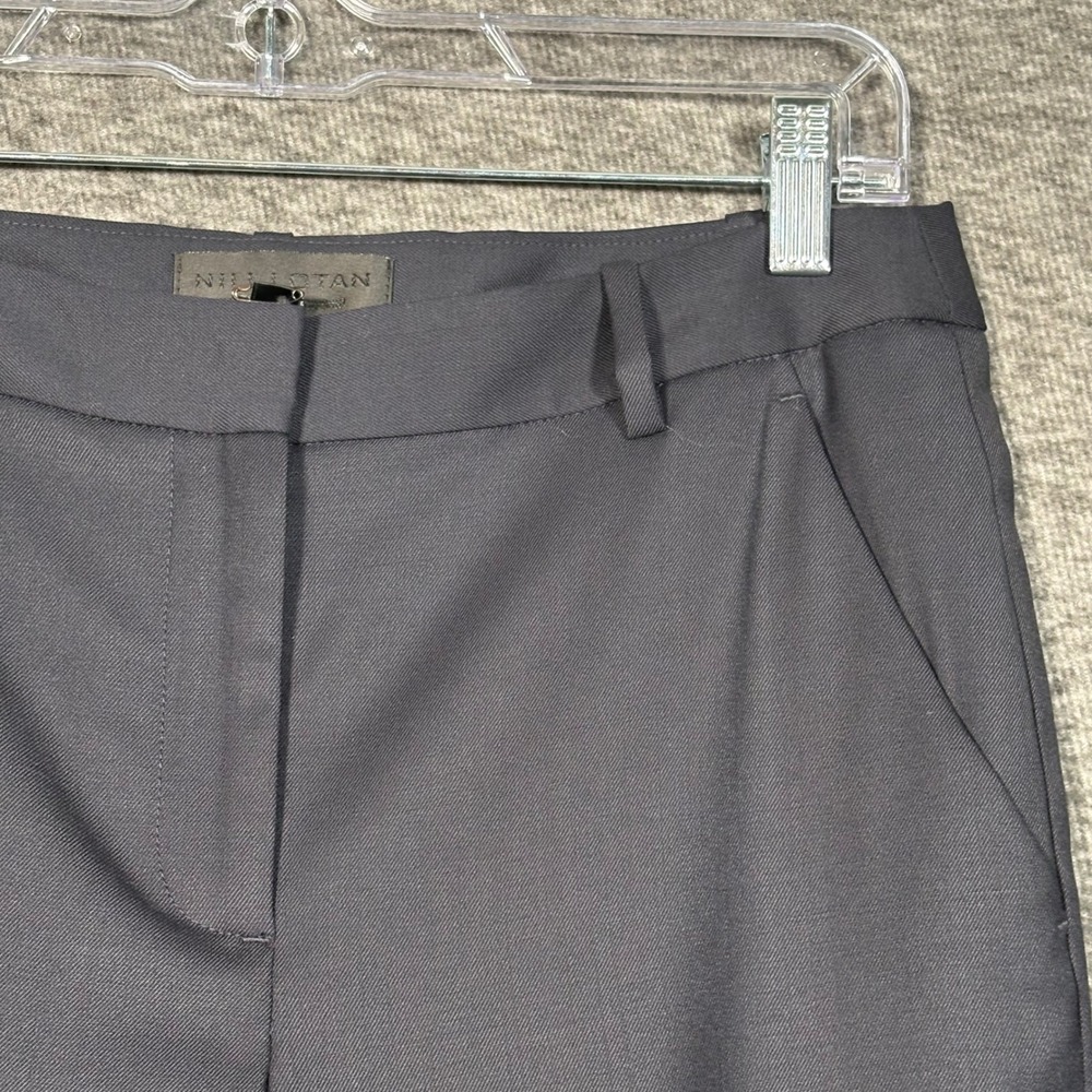 Nili Lotan Colmar Pant Dark Navy Straight Leg Trousers Womens Size 2 - Picture 5 of 11